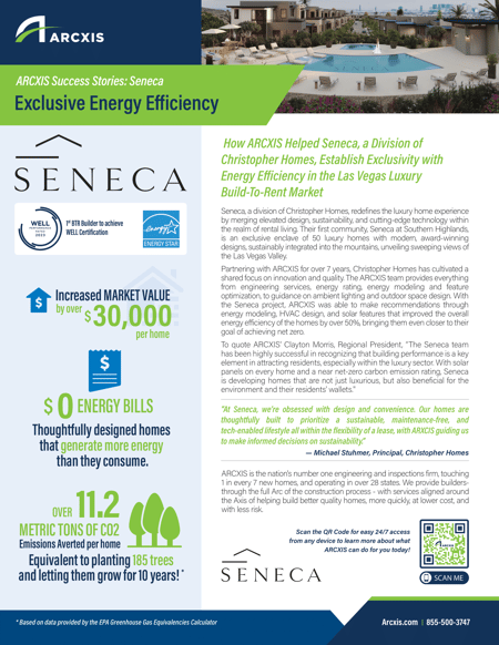 ARCXIS Case Study SENECA BTR Well Certified NV-1