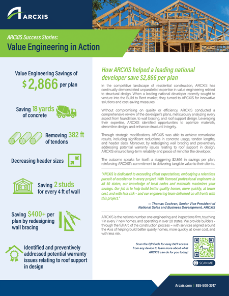 ARCXIS Value Engineering Case Study-1
