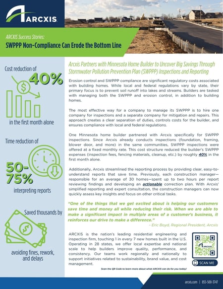 SWPPP Success Story