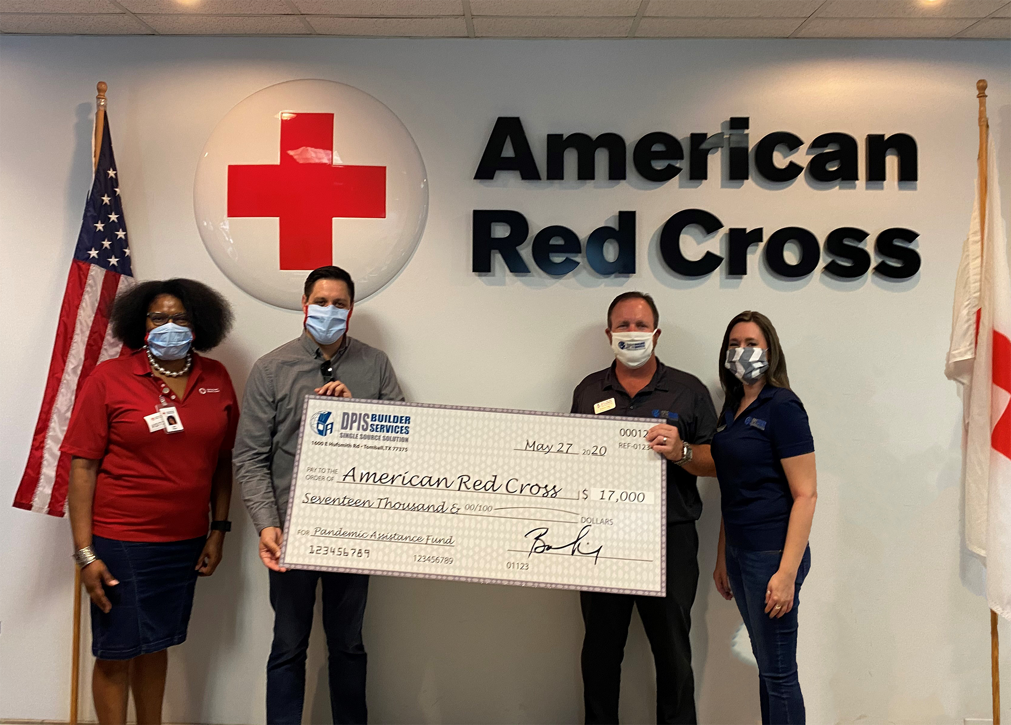 DPIS Raises $17,000 for Red Cross in Supporting the Pandemic